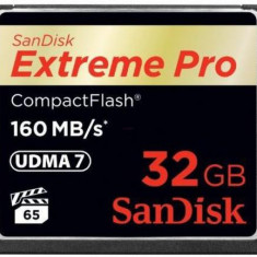 Card de memorie SanDisk Compact Flash Extreme Pro 32GB, 160MB/s