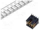 Conector SAMTEC şiruri pini soclu tată 10 pini vertical SMT 1,27mm aurit