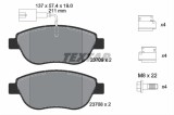 Set placute frana TEXTAR 2370901