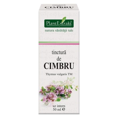 Tinctura de Cimbru 50ml PlantExtrakt foto