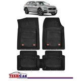 Covorașe Auto TeamCar&reg; Tip Tăviță Compatibile Volvo V90 Mk2 (2016+) - Combi, Cauciuc