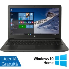 Laptop Refurbished HP ZBook 15 G3, Intel Xeon E3-1505M v5 2.80-3.70GHz, 16GB DDR4, 512GB SSD, nVidia Quadro M2000M 4GB GDDR5, 15.6 Inch Full HD, Tasta foto