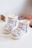 Cizme Zapada Fete Unicorn Impermeabile Imblanite Multicolor - Marimea 28