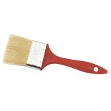 Cumpara ieftin Pensula par natural cu maner rosu din plastic, 20 mm