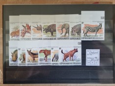 Burundi 1983 - WWF - Animale sălbatice - Seria completă de 13 timbre poștale MNH