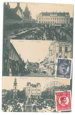 4084 - TIMISOARA, Market, Romania - old postcard, real PHOTO - used - 1932 - TCV foto