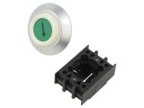 Comutator acţionat prin apăsare 22mm verde SCHMERSAL