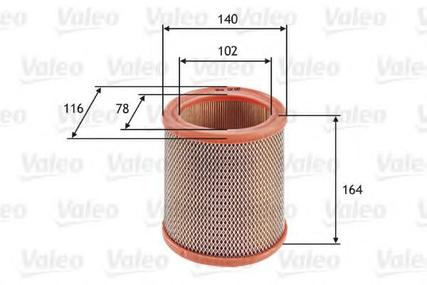 Filtru aer CITROEN XSARA Estate (N2) (1997 - 2010) VALEO 585602