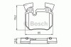 Set placute frana,frana disc BMW Seria 3 Cupe (E92) (2006 - 2013) BOSCH 0 986 494 421