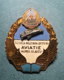 Insigna Scoala militara ofiteri aviatie Aurel Vlaicu 1