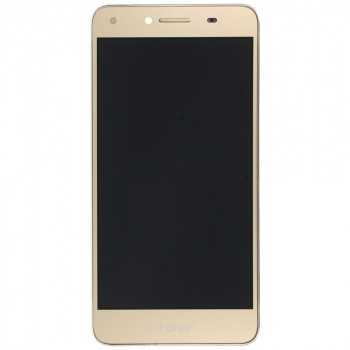 Huawei Y6 II Compact (LYO-L21) Unitate de afișare completă aurie 97070PMY foto