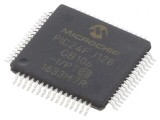 Microcontroler PIC24 128kB 32MHz TQFP64