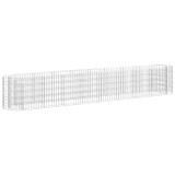 Cumpara ieftin Strat inaltat gabion, 330x50x50 cm, fier galvanizat