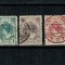 Olanda 1898 - Uzuale Regina Wilhelmina, serie stampilata incompleta
