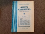 GAZETA MATEMATICA NR 8 /1988 18/4