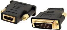 Adaptor DVI-I Dual Link tata - HDMI mama - 126932 foto