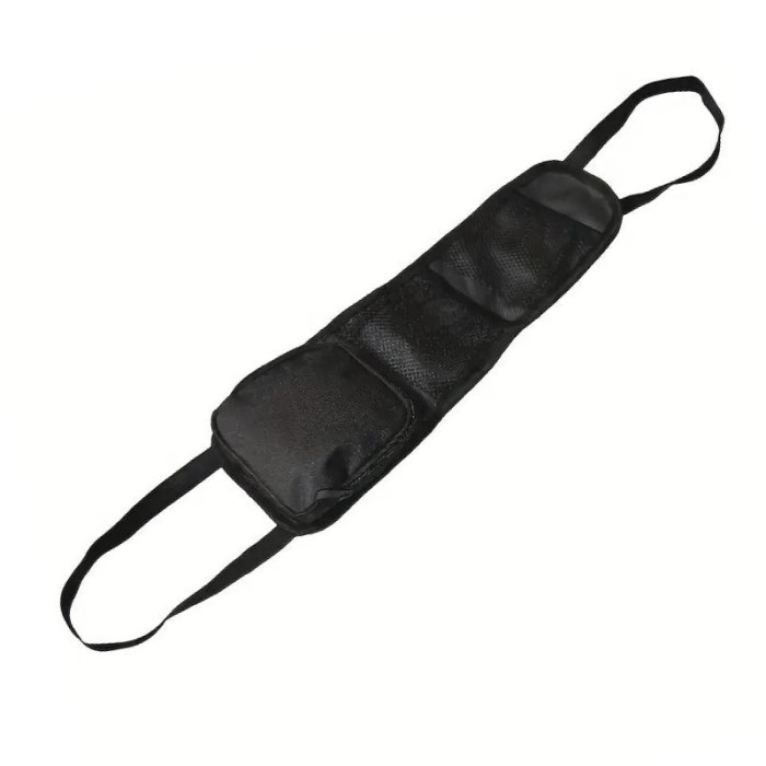 Organizator, scaun auto, negru, 42 cm x 14 cm, ultiple buzunare si compartimente, usor de instalat si de curatat