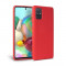 Husa telefon Silicon Samsung Galaxy A41 a415 liquid red