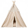 Trixie Teepee Boho cu pernă - bej 55 x 65 x 55 cm