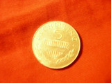 Moneda 5 schilling Austria 1961 , argint , cal.f.Buna
