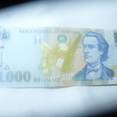 Bancnota 1000 lei 1998 M.Eminescu , cal. AUNC