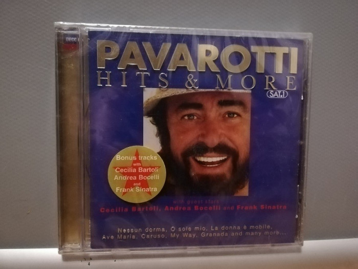 PAVAROTTI - HITS &amp; MORE (1997/DECCA/GERMANY) - CD ORIGINAL/Sigilat/Nou