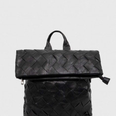 Answear Lab rucsac femei, culoarea negru, mare, neted