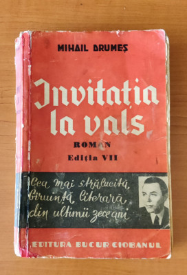 Mihail Drumeș - Invitație la vals (Ed. Bucur Ciobanul) ed revăzută și adăugită foto