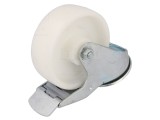 Roată de transport 100mm cu blocare, 125kg capacitate