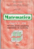 AS - ARTUR BALAUCA - MATEMATICA CLASELE V-VIII