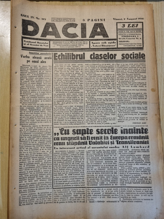 Dacia 7 august 1942-stiri al 2-lea razboi mondial,india,gandhi,