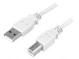 Cablu USB 2.0 A-B 3m Gri, Logilink
