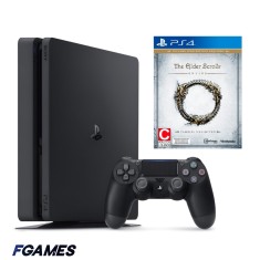 Consola Sony Playstation 4 Slim Ps4 500gb + Controller + The Elder Scrolls Online PlayStation 4, Second-Hand