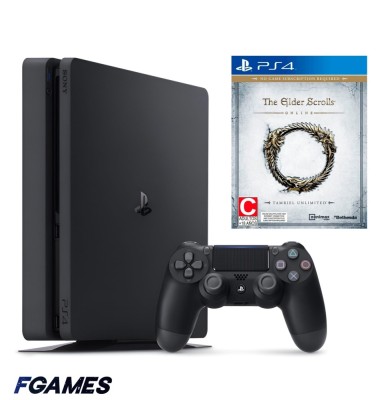 Consola Sony Playstation 4 Slim Ps4 1tb + Controller + The Elder Scrolls Online PlayStation 4, Second-Hand foto