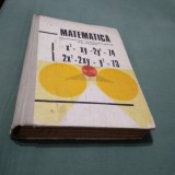 Cumpara ieftin MANUAL MATEMATICA ANUL 1 LICEU 1971, Clasa 9