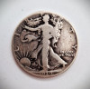 Moneda argint _ Statele Unite _ 1/2 dollar 50 cents ( P ) Statele Unite km # 142, America de Nord