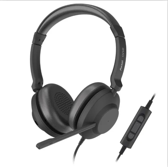 HEADSET AXTEL ONE STEREO HD AXH-ONE , Corded, Headset Conectivity