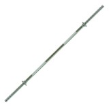 Cumpara ieftin Bara Dreapta Fitness HMS GPR180, 180cm, 30mm, Otel Cromat, Texturata, 150kg, Sigurante Filetate, FitLine Training