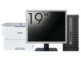 Pachet Calculator Second Hand HP 800 G2 Tower, Intel Core i5-6500 3.20GHz, 8GB DDR4, 256GB SSD + Monitor 19&amp;quot; &amp; Imprimanta Brother HL-L6300DW NewT