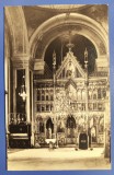 Manastirea Bistrita - Valcea - Interiorul bisericei - 1930 - foto, necirculata, Fotografie