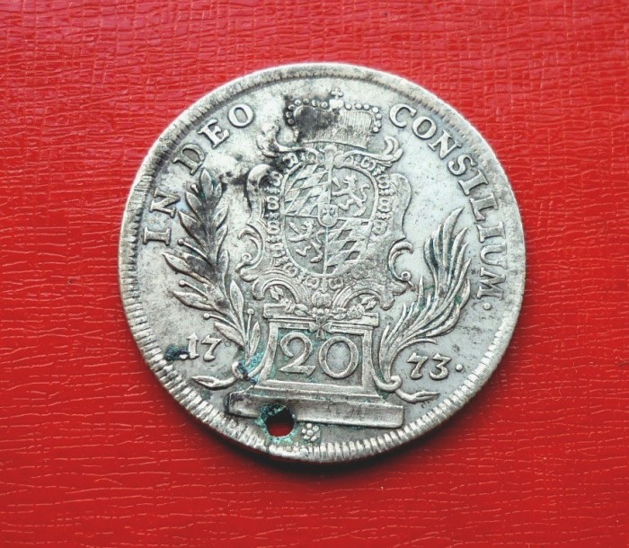 Moneda medievala 20 KREUZERI 1773