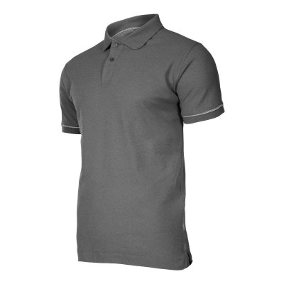 TRICOU BUMBAC POLO / GRI - 3XL foto