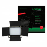 Lampa foto-video PATONA Premium cu 216 LED-uri WW/RGB si temperatura reglabila -4289