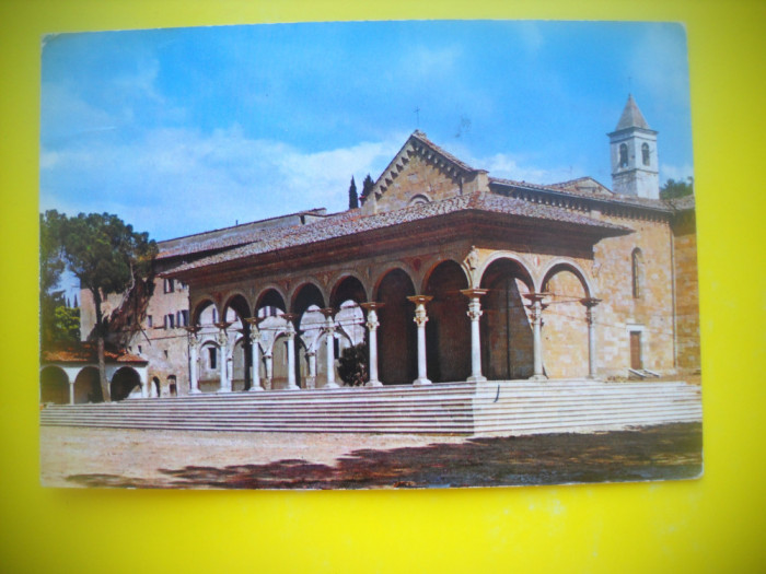 HOPCT 88720 BISERICA SF MARIA-AREZZO -ITALIA-STAMPILOGRAFIE-CIRCULATA