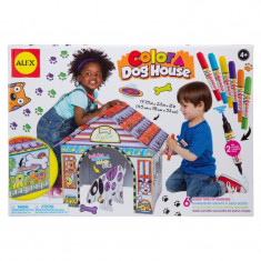 Set desen Coloreaza cusca catelului Alex Toys, 6 markere