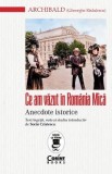 Ce am vazut in Romania Mica. Anecdote istorice - Gheorghe Radulescu (Archibald)