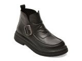 Ghete GRYXX negre, 4212710, din piele naturala