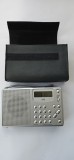 Radio TCM Silver cu 4 benzi FM, MW, SW, LW, model 214229 , FUNCTIONEAZA .