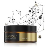 Mască de păr cu cheratină Nanoil Keratin Hair Mask 300 ml - &Icirc;ngrijire intensivă