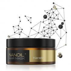 Mască de păr cu cheratină Nanoil Keratin Hair Mask 300 ml - Îngrijire intensivă